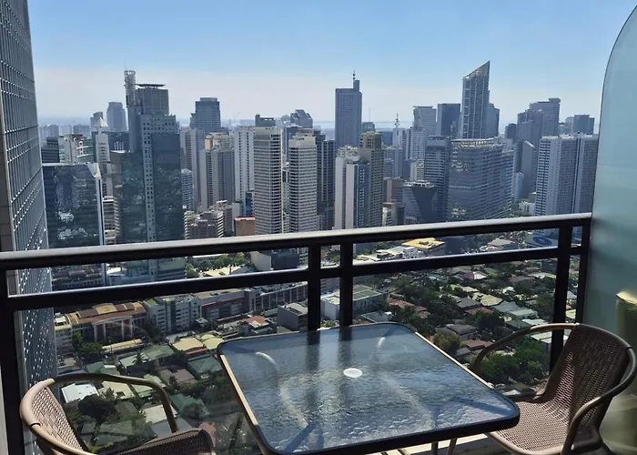 1br In Makati Ph, Tv, Infinity Pool, Sunset View, Mall Access Apartamento Manila