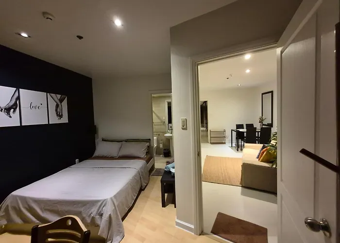 1br In Makati Ph, Tv, Infinity Pool, Sunset View, Mall Access Apartamento