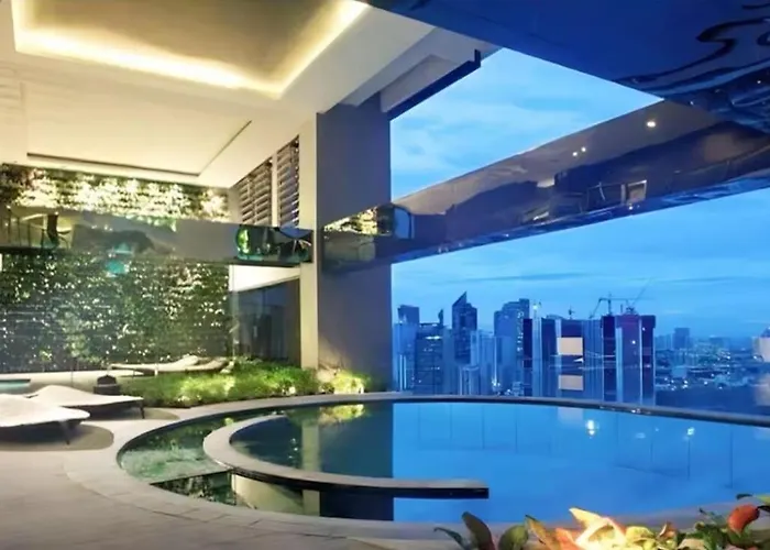 1br In Makati Ph, Tv, Infinity Pool, Sunset View, Mall Access Apartamento *
